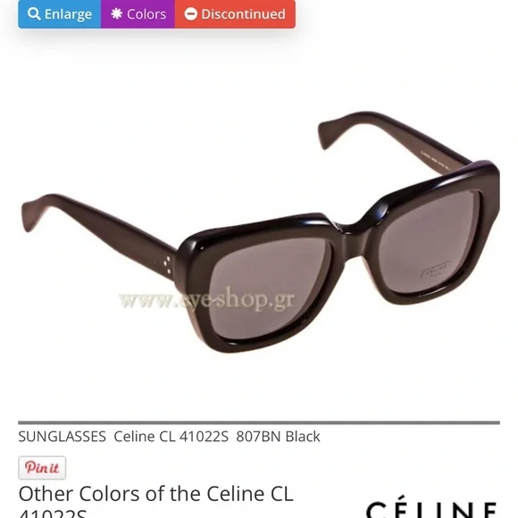 Celine Cocoon Sunglasses black - Picture 6 of 6